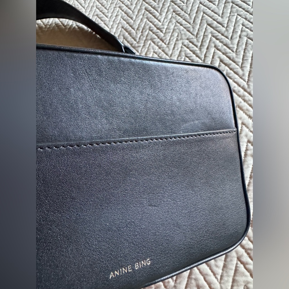 🎉WEEKEND SALE🎉Anine Bing Solid Black Alice Bag - Picture 11 of 15